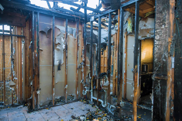 Professional Emergency Fire Cleanup technician working in Silverdale, PA